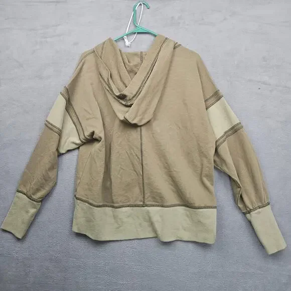 Daily Practice By Anthropologie Boxy Oversized Pullover Hoodie Loungewear Top XS - Picture 5 of 7